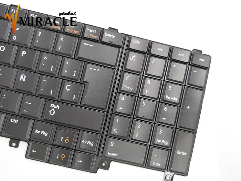 Repair You Life Laptop Keyboard For Dell M4600 M6600 M4700 M6700 LA/SP Spanish version Genuine New