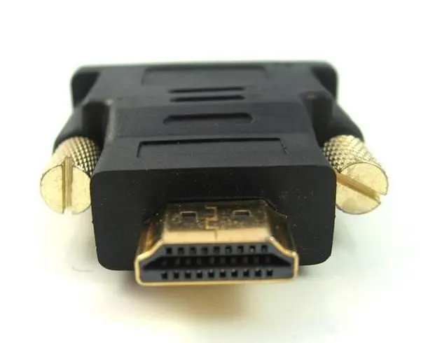 Мужской DVI к HDMI Мужской адаптер 500 шт./лот