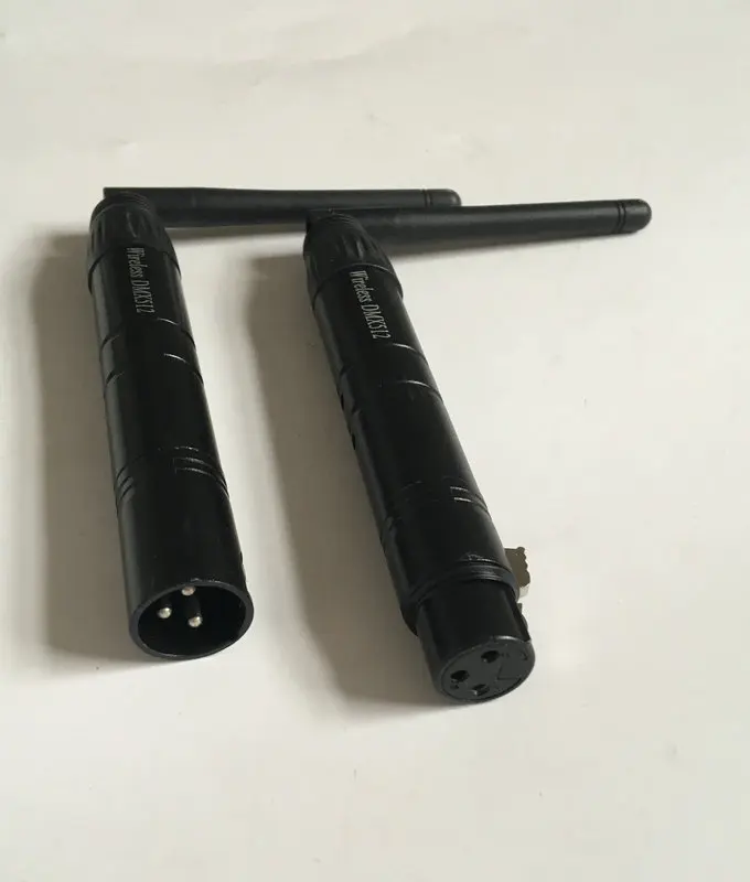 1X LOT WIFI DMX Receiver 2.4G XLR DMX512 Wireless Receiver Transmitter