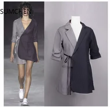 blazer Women sash casual slim blazers suit cardigans Sexy long sleeve korean Long blazer dress blazer Women sash casual slim blazers suit cardigans Sexy long sleeve korean Long blazer dress