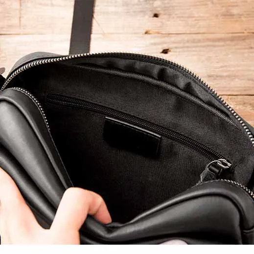 AETOO New handmade leather one-shoulder messenger bag men's casual retro men's suede leather soft leather Japanese Messenger bag