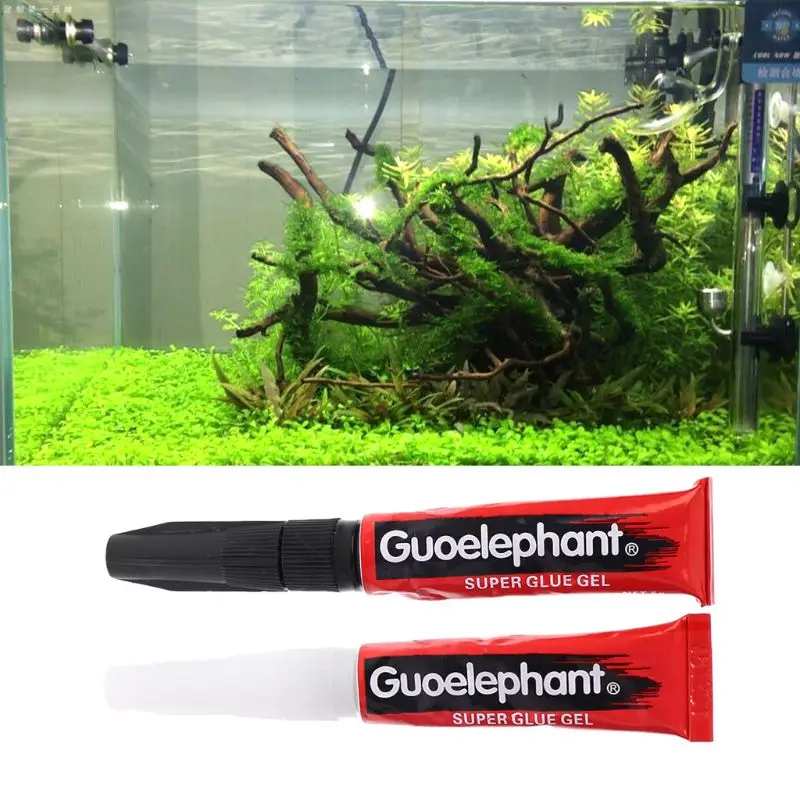 Aquarium Moss Plants Glue For Aquatic Fish Tank Marine Tank Coral Reef