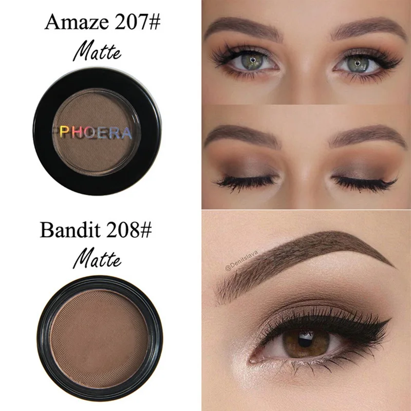 

PHOERA Matte Eyeshadow Palette Shiny Glitter Eye Shadow Cream Eye Makeup Metallic Shimmer Eye Cosmetic Pigment Nude Make Up 2019