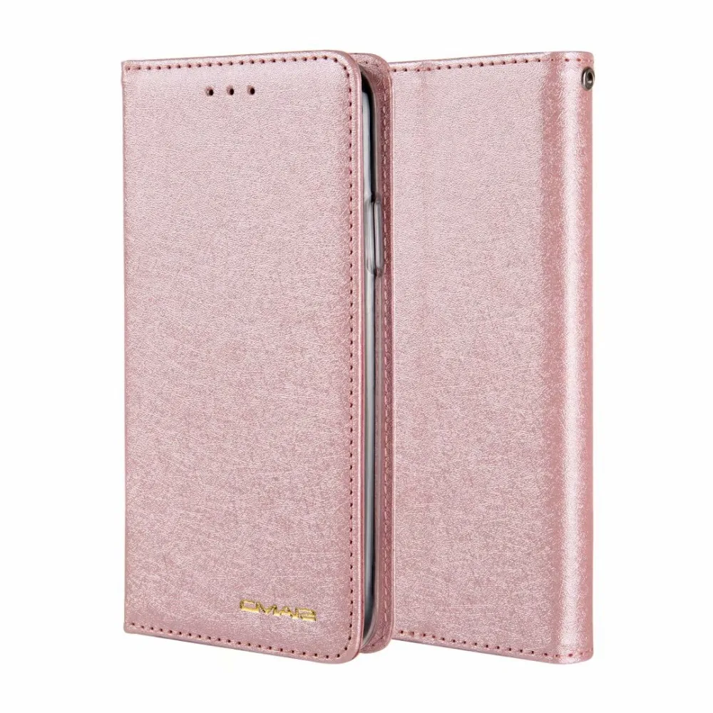 

Silk Leather Luxury Magnetic Flip w/ Credit Card Holder Wallet Case for iPhone Xs Max XR Xs X 8 Plus 6s 7 Plus Phone Cover Shell