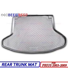 Для Toyota Prius 2003-2009 Автомобильный Коврик для багажника сетка для предметов поднос напольный ковер сетка для предметов задний коврик багаж Стайлинг автомобиля украшение