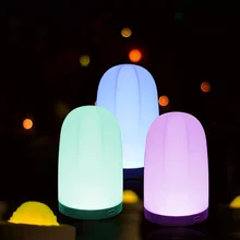 LED Touch Night Light Innovative Little Nightlight Table Bedside Nursing Lamp Colors Light adjustable Night Lamp for bedroom lumiparty led table lamp sandglass sleep assistant nightlight rechargeable touch sensitive bedside night lamp minutes timer lamp