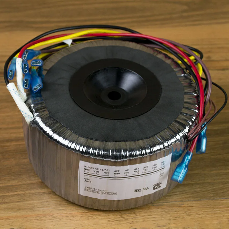 

500W ring ox 220V double 33V two group double 15V single set of single 12V two group pure copper wire ring transformer