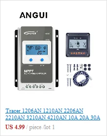 Viewstar VS1024BN VS2024BN VS3024BN VS4524BN VS6024BN 10A 20A 30A 45A 60A за максимальной точкой мощности, Солнечный контроллер заряда Epsolar PV регуляторы зарядного устройства