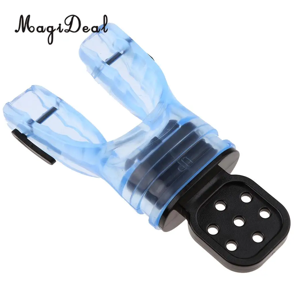 2Pcs Scuba Diving Silicone Moldable Snorkel Bite Mouthpiece Replacement for Regulator Diver Equipment Snorkeling Accessories