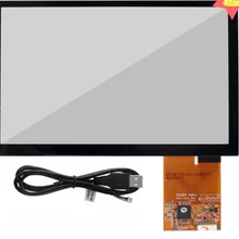 7-дюймовый емкостный сенсорный экран USB и интерфейс межсоединений интегральных схем AA зоны 154,08*85,92 мм ruiya сенсорный программы