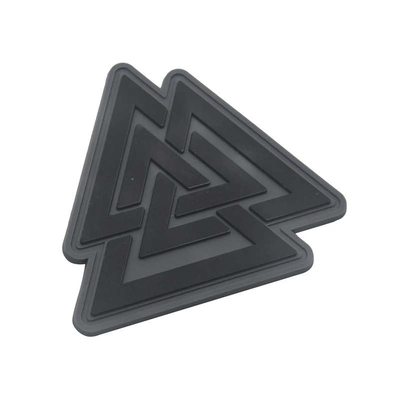 

The Viking Odin Symbol Valknut Unicursal 7x7 Valhalla PVC Morale Patch