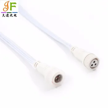 

10pairs 3Core 3pin Plastics waterproof led connecter for strip light male and female Applicable 0.75mm 18AWG Flat Wire