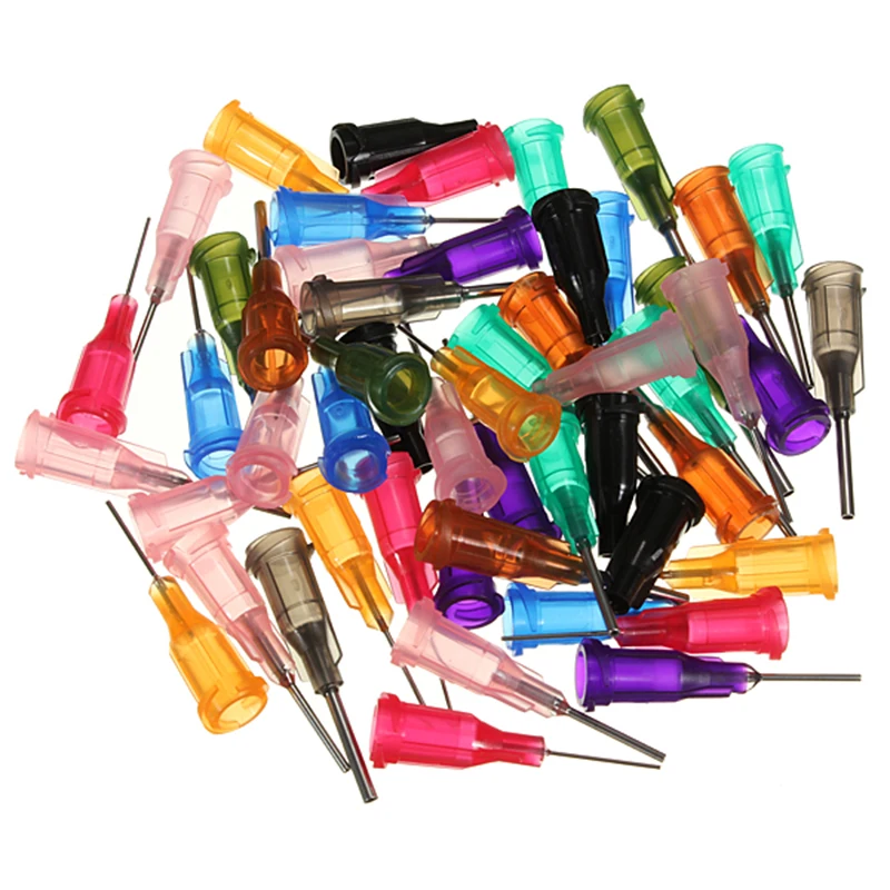 Mayitr 10CC Graduated Dispensing Syringe SMT SMD PCB Solder Paste Adhesive Glue Liquid Dispenser+Dispensing Needles For Industry