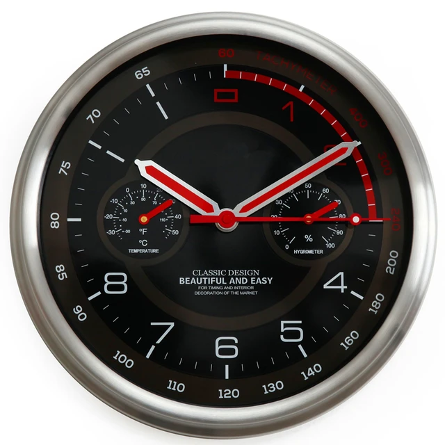 Buy New! Racing Car dashboard clock Large Round Modern