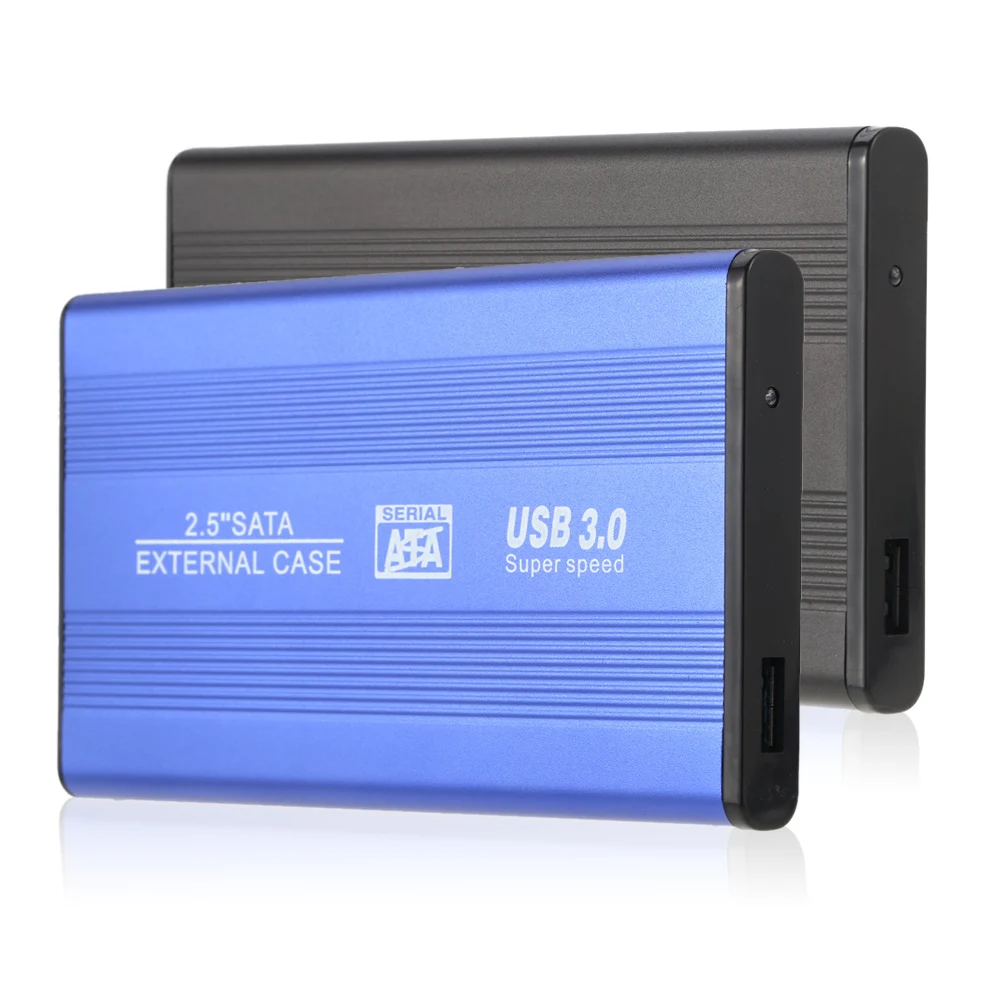 Superspeed USB 3.0 HDD SSD SATA External Aluminum 2.5" Hard Drive Disk