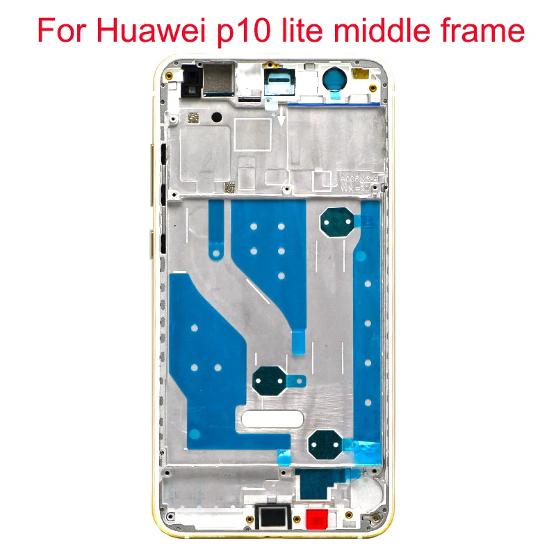 

JPFix Front Frame Screen Supporting Housing For Huawei P10 Lite Nova Lite Middle Frame Replacement Parts