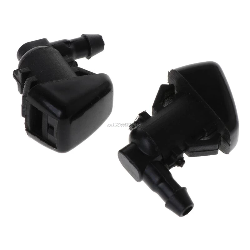 

2PCS Front Windshield Washer Nozzles For Jeep Liberty 08-12 For Jeep Commander For 06-10 Dodge Nitro 07-11 Spray Jet Kit