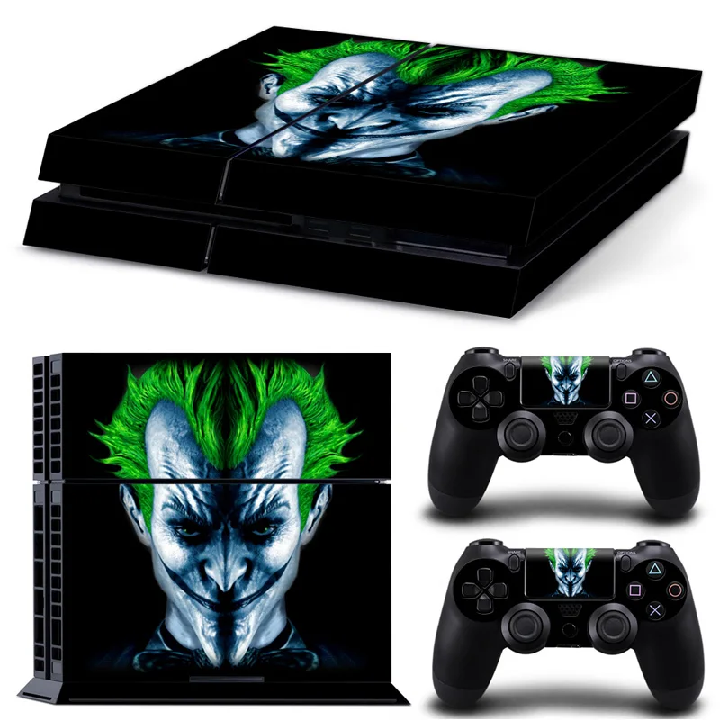 

Custom Design Vinyl Cover Skin Sticker for Play Station 4 Console and 2 Controllers Full Set