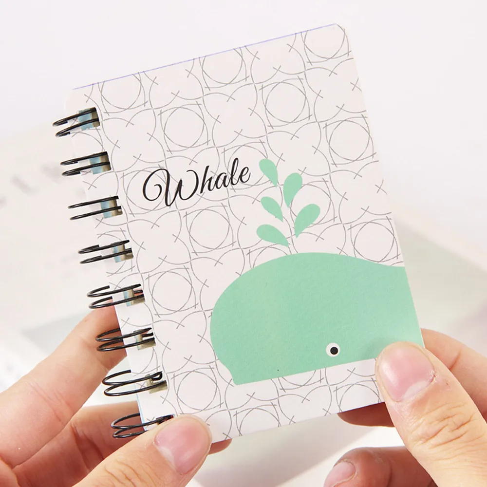 

Cute Daily Weekly Planner Zoo Spiral Journal Notebook School Girls Diary Book 14 Styles Pocket Book Dropshipping