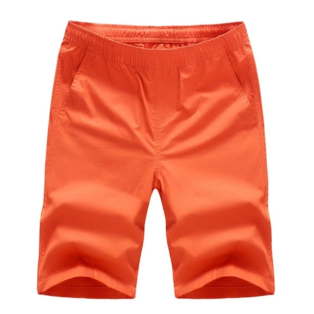 Cotton Man Short Pants Solid Basic 