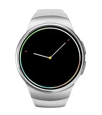 BTL smart watch телефон MTK2502C 1,3 дюймов круглый экран ips ЖК-дисплей 240X240 Bluetooth 4,0 анти-потерянный оповещения удаленного камеры - Цвет: Серебристый