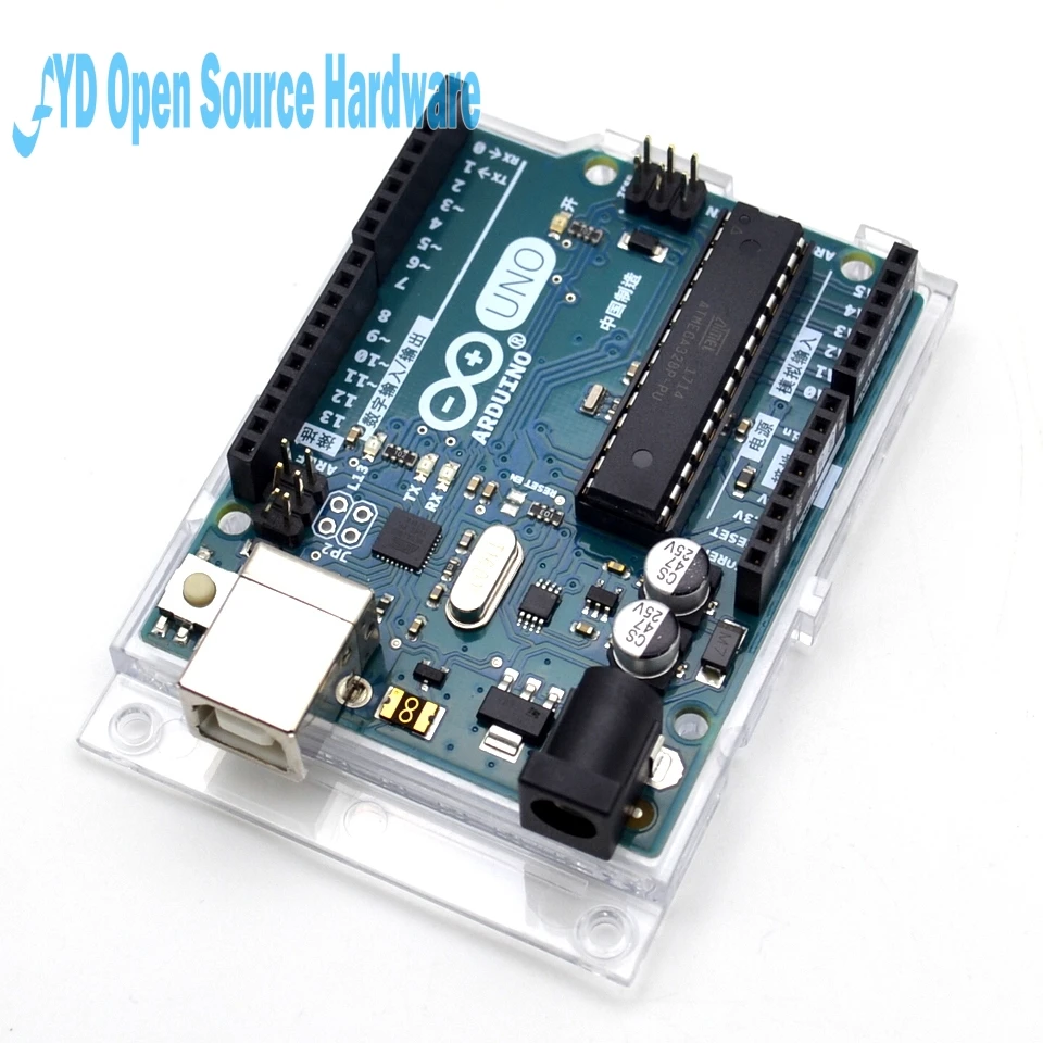 1pcs UNO R3 ATMega328P Arduino UNO R3 ATMega328 Official Genuine English Silk Screen Printing Free Shipping