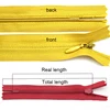 50PCS 6-24 Inch invisible zippers for skirt pants lace zipper closure zipper for sewing zip fastener clothing sewing accessories ► Photo 2/6