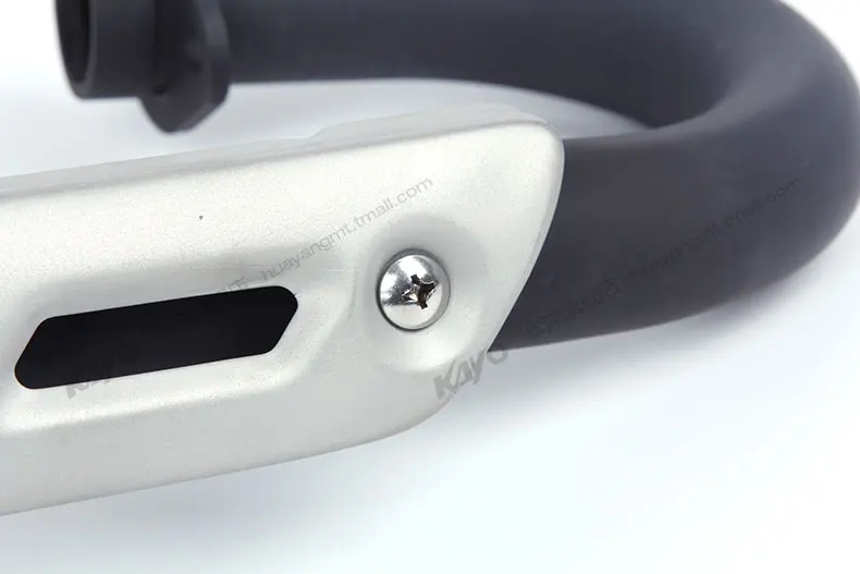 Zongshen NC250 мотоциклетная Передняя выхлопная труба мотоциклетный глушитель kayo K6