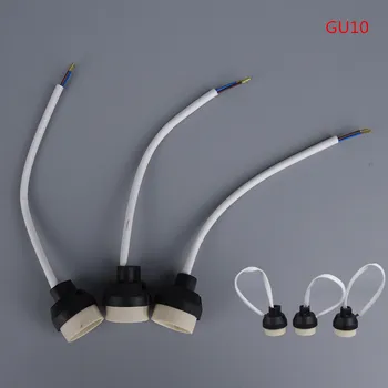 

1Pcs GU10 Lamp Holder Socket Connector Ceramic Holder Lamp Wiring For GU10 Led Bulb Base Halogen Sockets