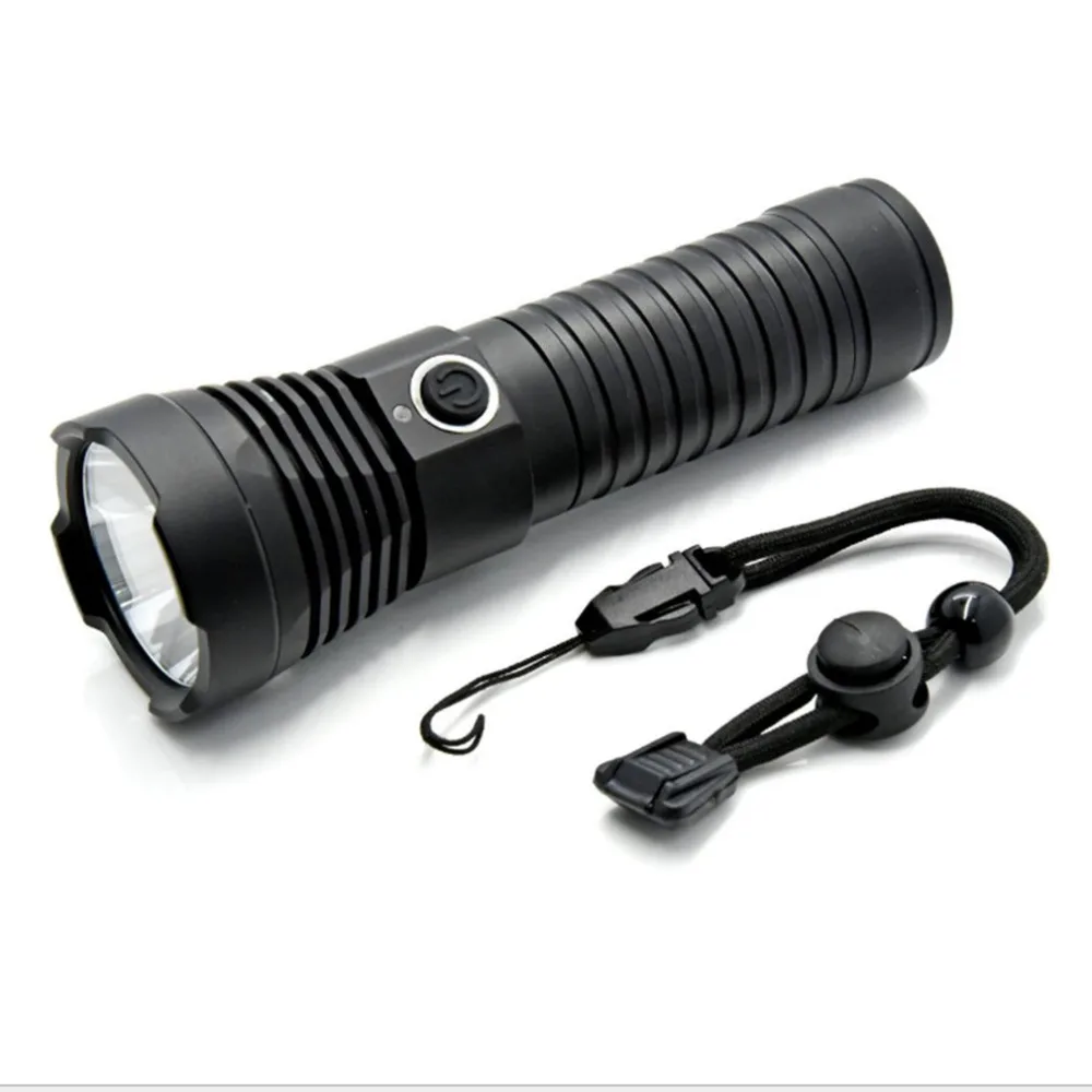 

Soshine 5 Mode LED Rechargeable Flashlight with adapter XML T6 torch 1100 lumens 18650 Battery Outdoor Camping Powerful