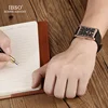 IBSO Ultra-thin Rectangle Dial Men Watches 2022 Leather Strap Quartz Wristwatch Classic Business Watch Men Relogio Masculino ► Photo 2/6