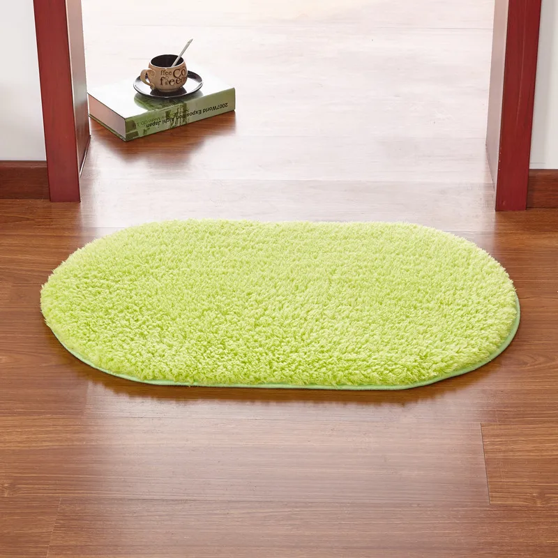 9 видов стилей коврик для ванной, 1 шт. Противоскользящий коврик для ванной комнаты в туалете, машинная стирка коврик для ванной комнаты - Цвет: Green