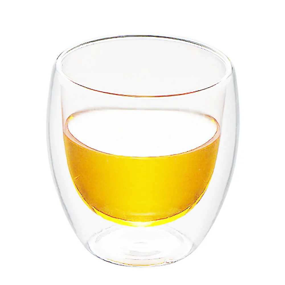 250/350/450ml wine glass cup Milk Coffee Double Layer Insulation Water Glass Cup Mug Drinkware whiskey glass vasos de vidrio