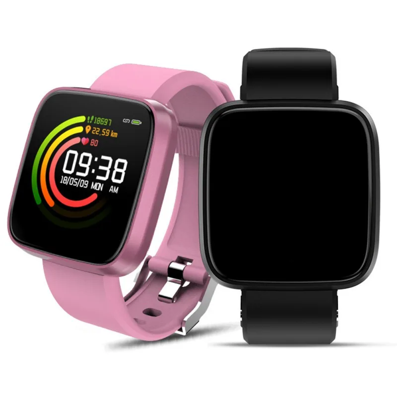 

Bluetooth 4.0 IP67 Full Touch Color Screen 24-Hour Heart Rate + Alipay Wristband Health Monitoring Sports GPS Wristband