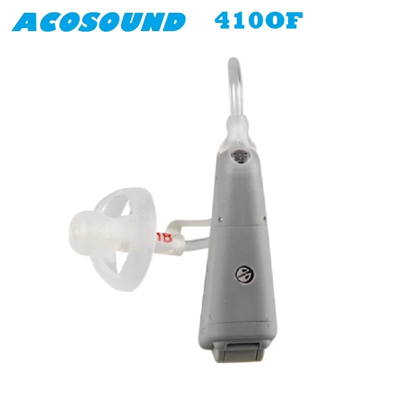 Acosound Gray Color 410OF Digital Ear Aids Hearing Aid Mini Hearing Aids Open Fit Earplugs Sound Amplifier Hearing Device