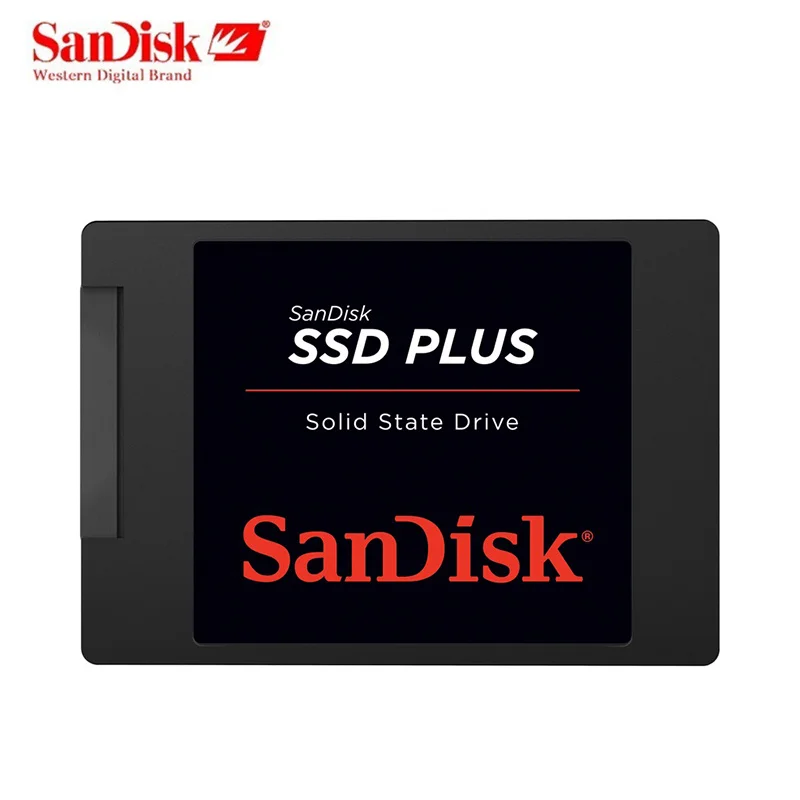 SanDisk SSD PLUS Внутренний твердотельный накопитель 120 ГБ 240 ГБ 480 ГБ SATA III 2," жесткий диск твердотельный диск SSD для настольного ноутбука