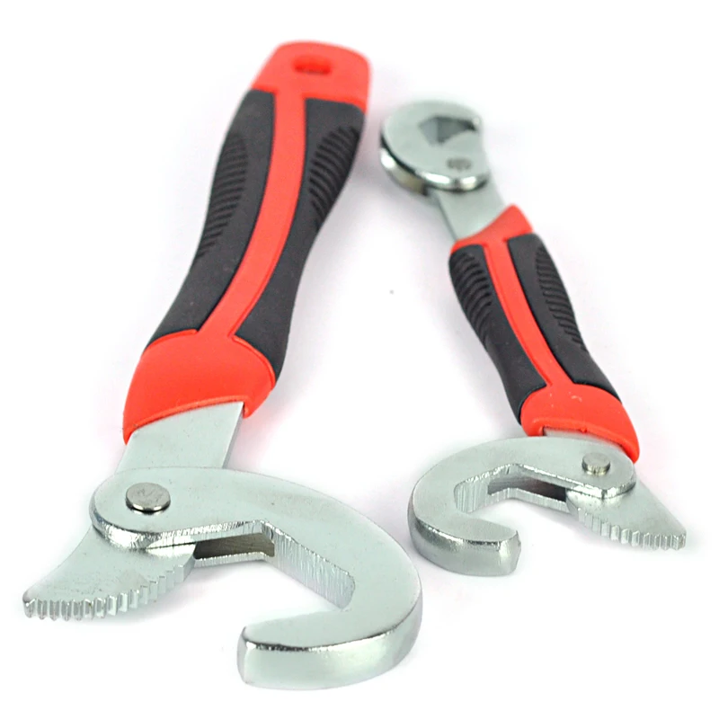 

2 set of Snap and Grip New Quality 2pcs Multi-function Adjustable Wrench Universal Wrench snap n grip tool sets Full stell tools