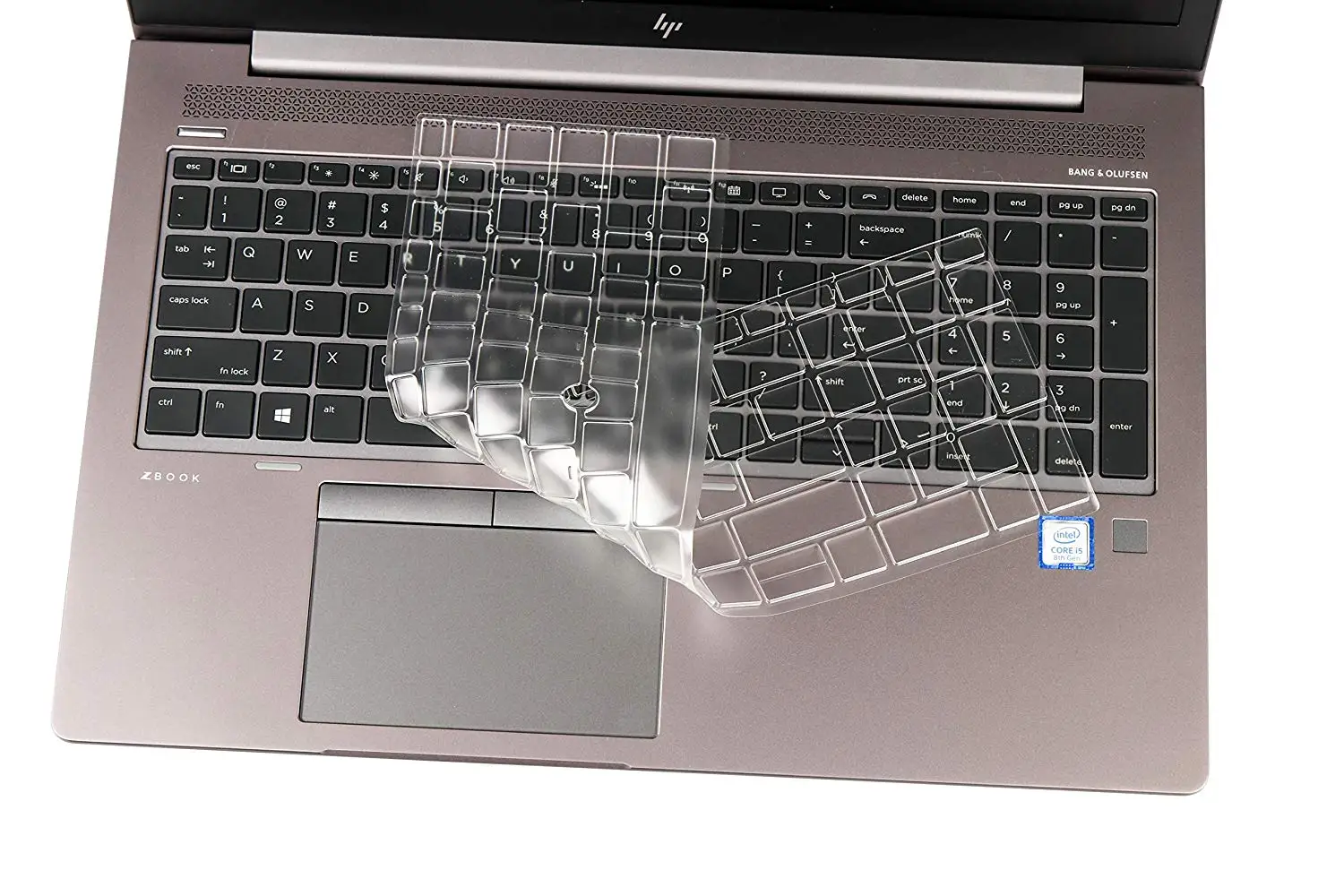 Для hp EliteBook 850 G5/EliteBook 755 G5/15," hp ZBook 15u G5 премиум силиконовый чехол для клавиатуры совместимый ноутбук