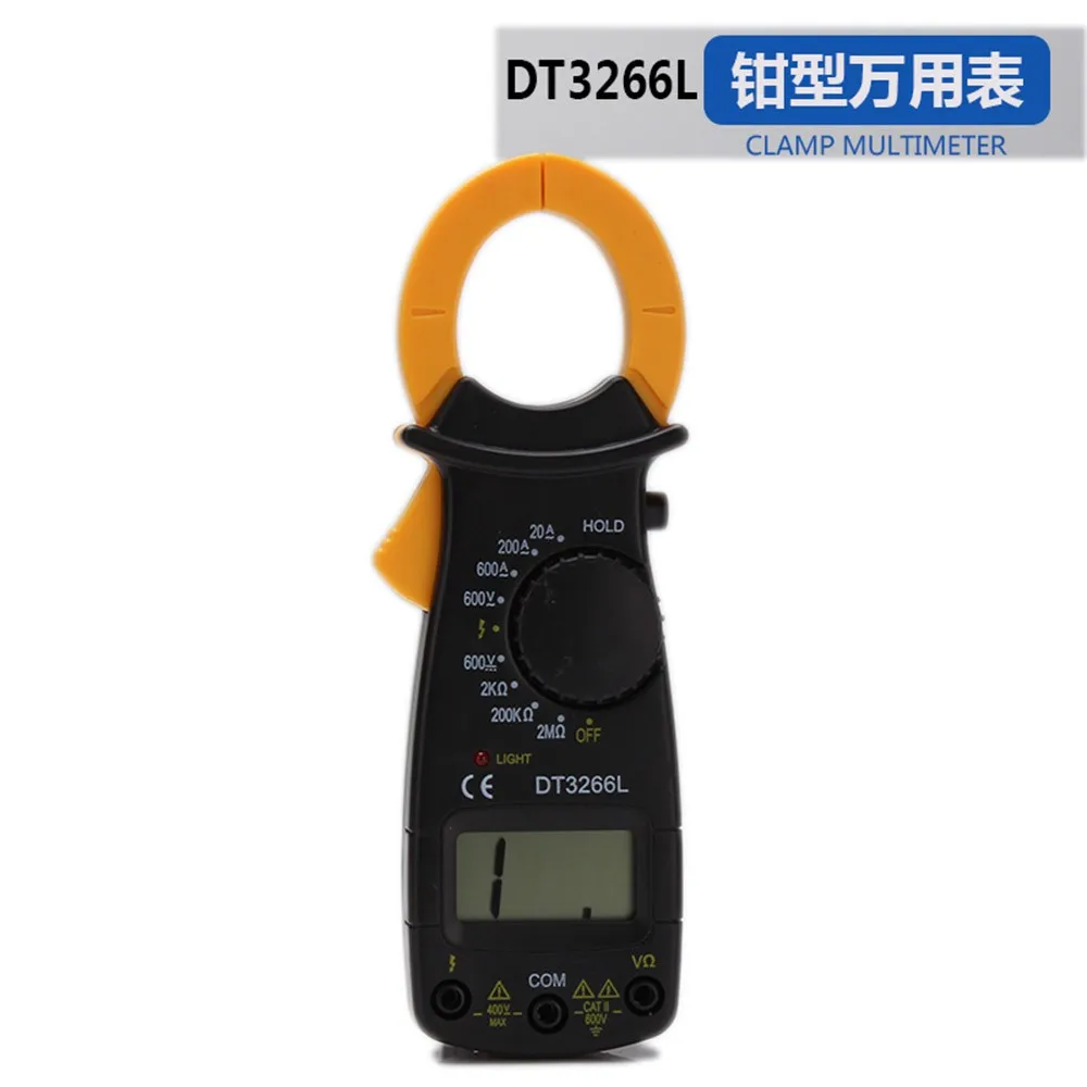 Buy DT3266L clamp meter Portable 3 1/2 digit LCD