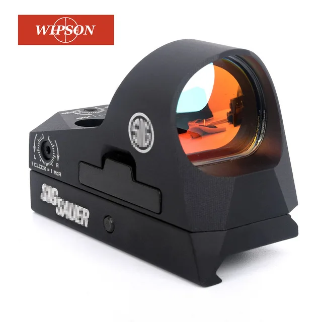 WIPSON ROMEO3 1x25 Mini Reflex Sight Shotgun 3 MOA Dot Reticle Red Dot Sight Scope Picatinny QD Mount for MSR Rifles Carbines