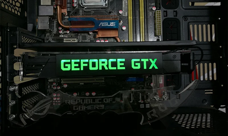 Новейший светодиодный светильник для видеокарты GEFORCE GTX MSI AMD, декоративная табличка с люминесцентной картой, декоративная табличка, персональный светильник