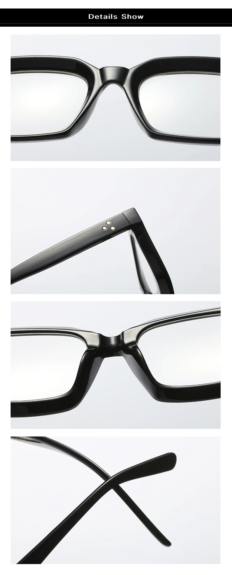 Sikygum брендовые модные квадратные оправы для очков для мужчин и женщин с заклепками, брендовые дизайнерские оптические очки, модные очки для компьютера SM869