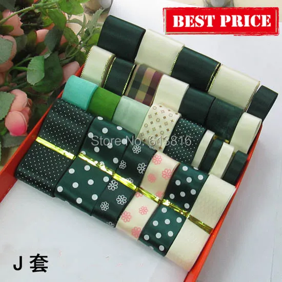 Aliexpress High Quality 27meters Mix Size Dark Green Satin High Quality 27meters Mix Size Dark Green Satin Ribbon Set Grosgrain Ribbons Organza Diy Bows