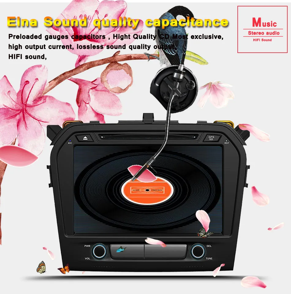 Best 4G+64G Android 9.0 car dvd for SUZUKI GRAND VITARA 2015 2016 2017 2018 Car DVD Player gps navigation in dash car stereo Headunit 12