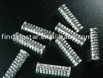 

FREE SHIPPING 360Pcs Tibetan silver crafted tube spacer beads A316