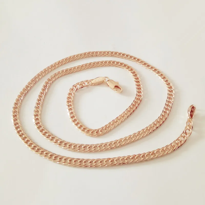 Direct Selling New Fashion 585 Rose Gold Color Jewelry Classic Copper