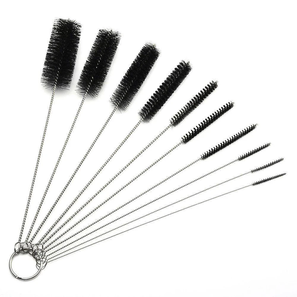 10 Pcs/set Metal Cleaning Brush For Weed Pipe Clean Glass Hookah