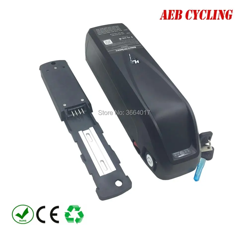 Flash Deal Free Shipping USB hailong down tube ebike battery 500W 750W 1000W 36v 48v 52V 15Ah 16Ah 17.5Ah 20Ah 24.5Ah Li-ion shark battery 6