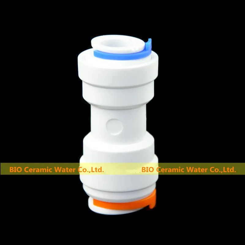 

Straight 1/2" OD Hose Connection To 3/8" OD Tube Quick Connector Fittings For RO Water Reverse Osmosis Aquarium System