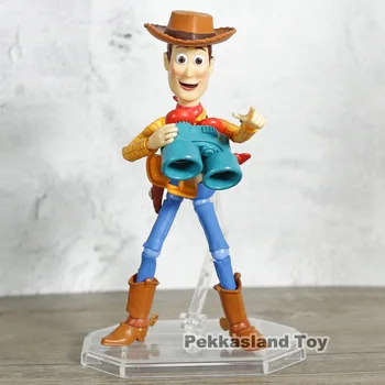 

SCI-FI Revoltech Series Toy Story LR-045 Woody/No 011 Buzz Lightyear PVC Action Figure Collectible Doll Toys For Kids Children